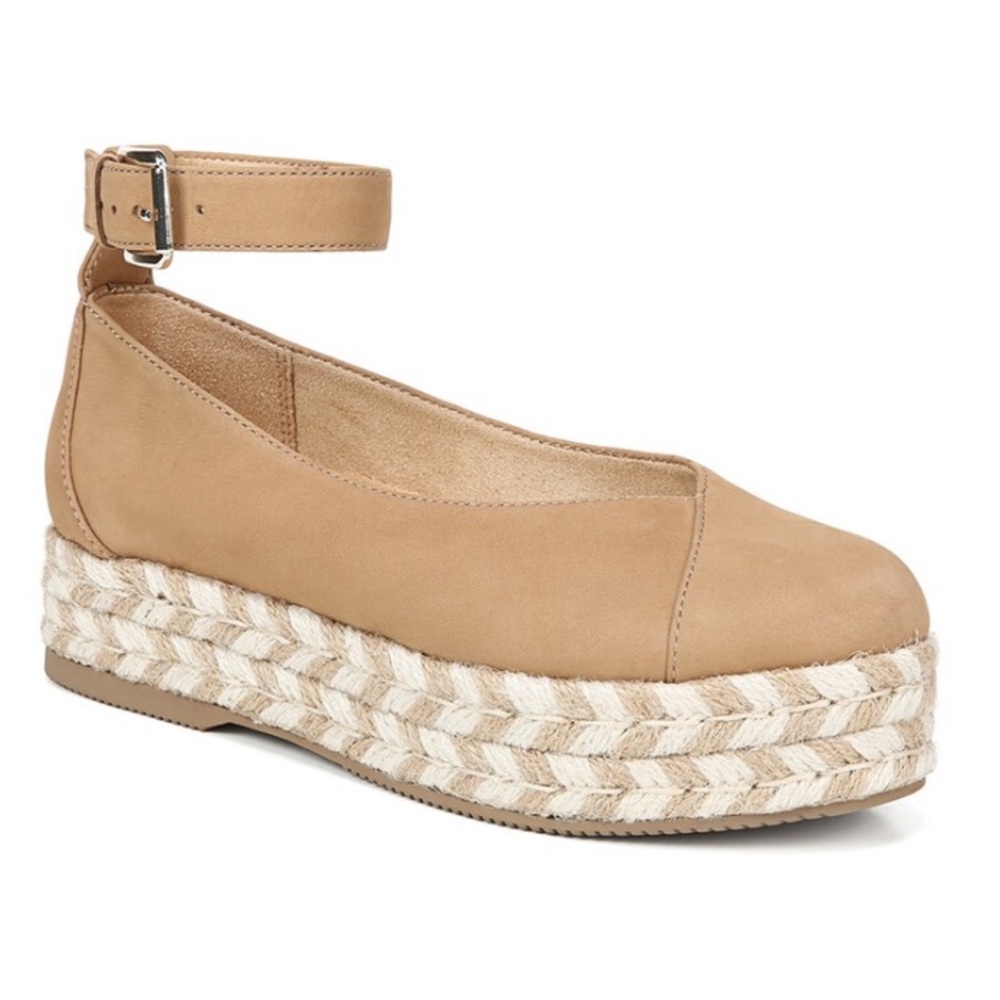 ✨Rockabilly Retro Pinup*Ankle Strap Platform*Wedge* Espadrilles Shoes*NEW*10*VLV